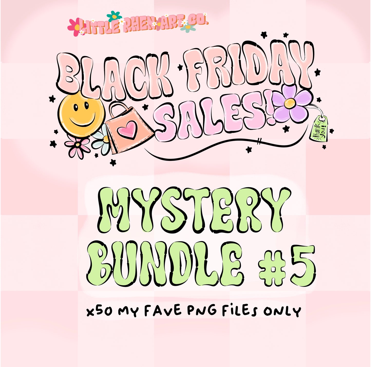 Black Friday MYSTERY BUNDLE #5 — PNGS ONLY