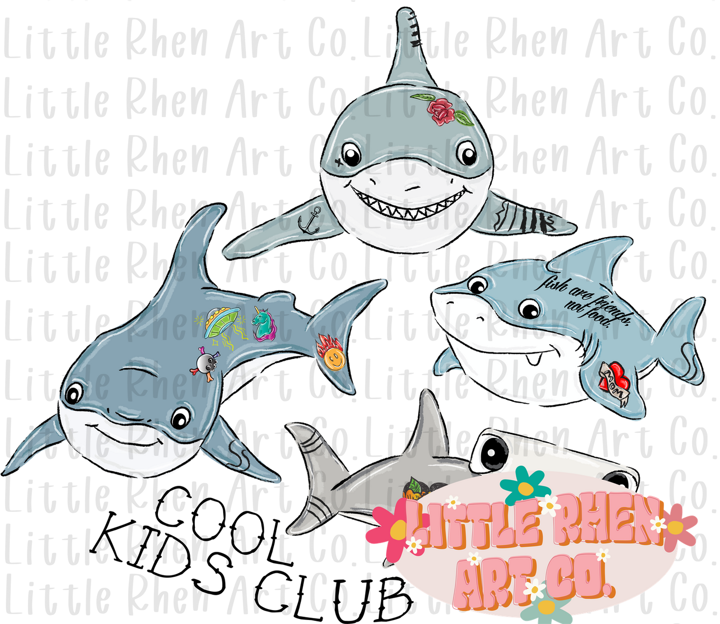 Cool Sharks Clubs