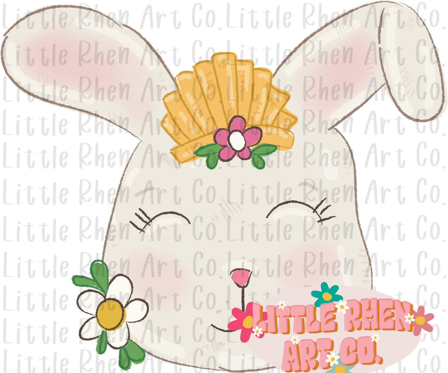 Floral Bunny