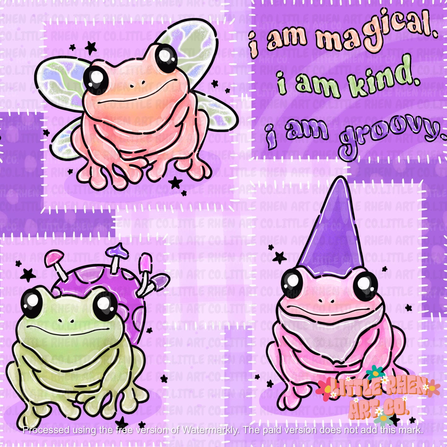Affirmation Frogs