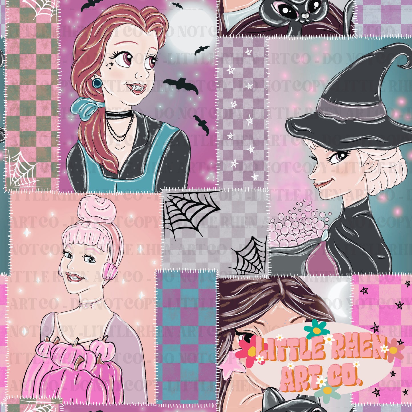 Spooky Patchwork Princess
