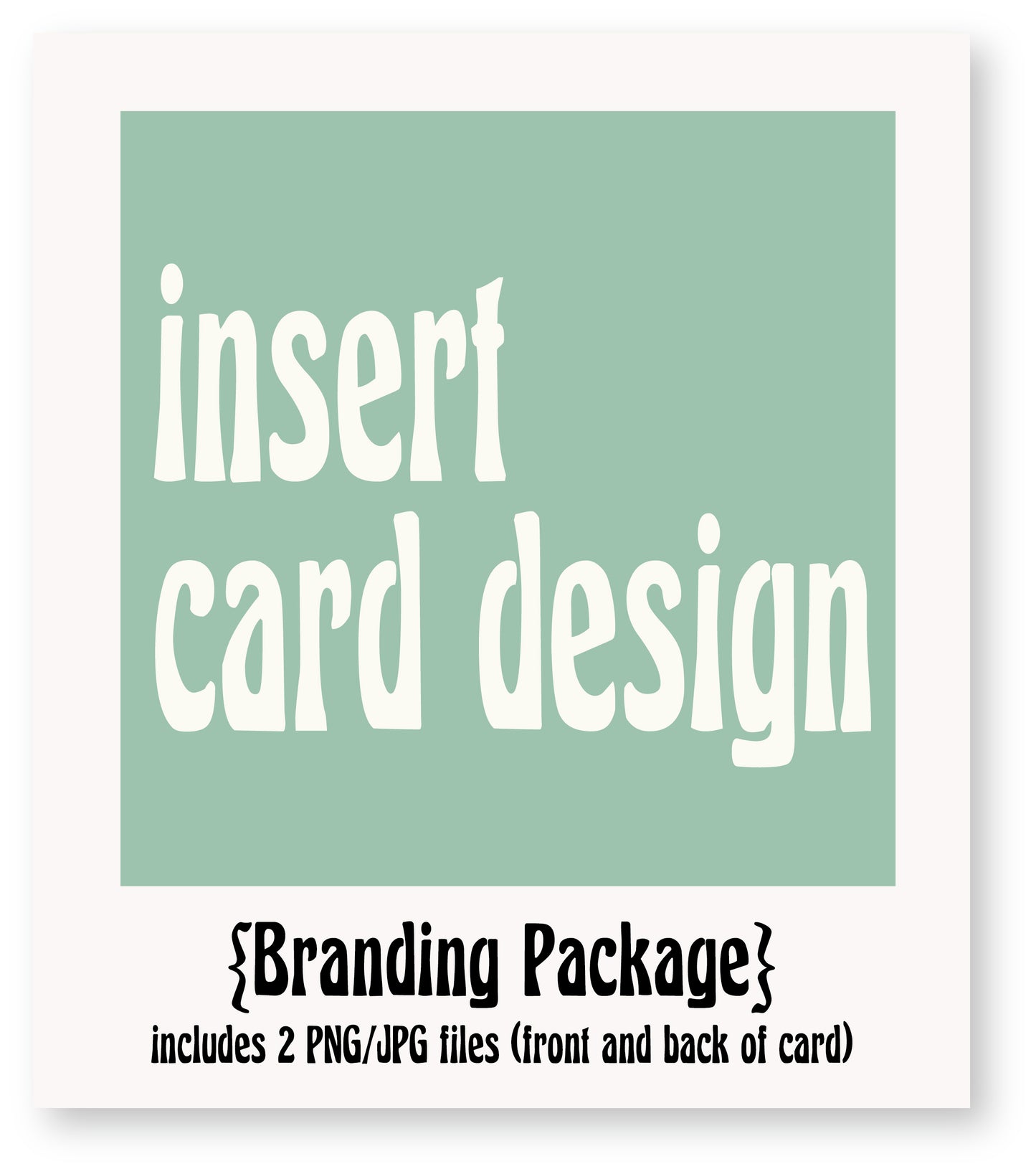 Package Insert Cards Graphics