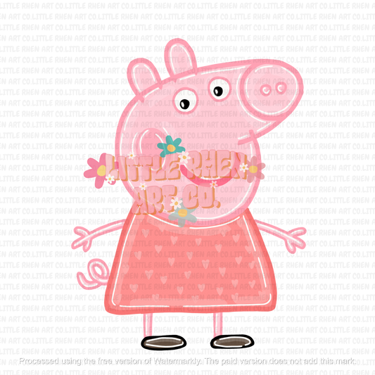 Pink Pig X SEMI EXCLUSIVE CLIP ARTS *only 8 sets each