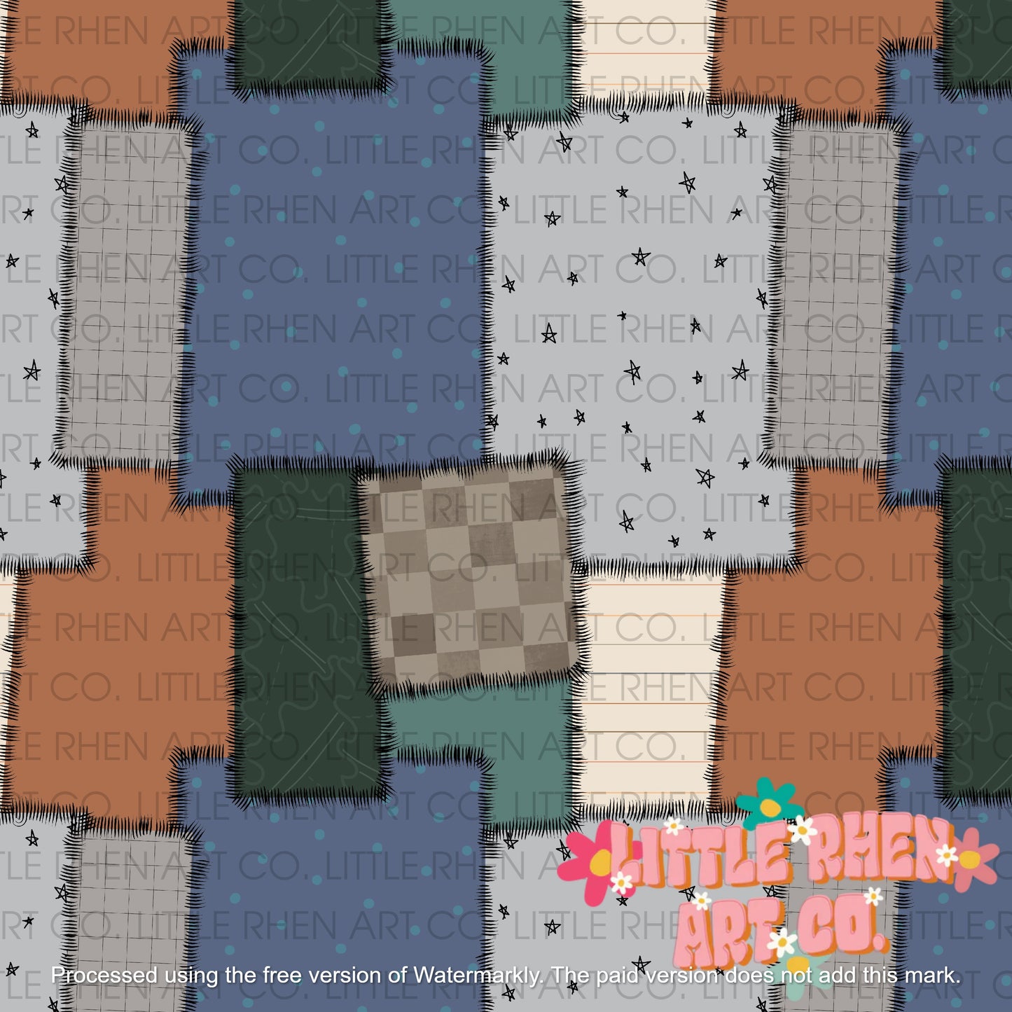 Cooky Patchwork Family