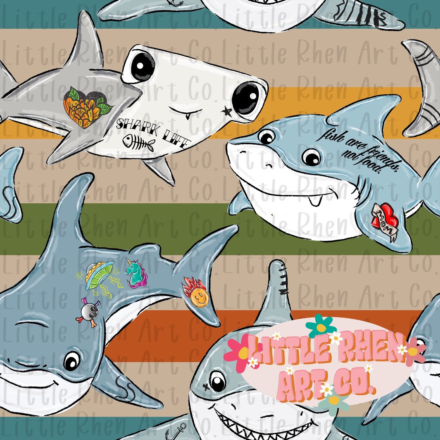 Cool Sharks Clubs