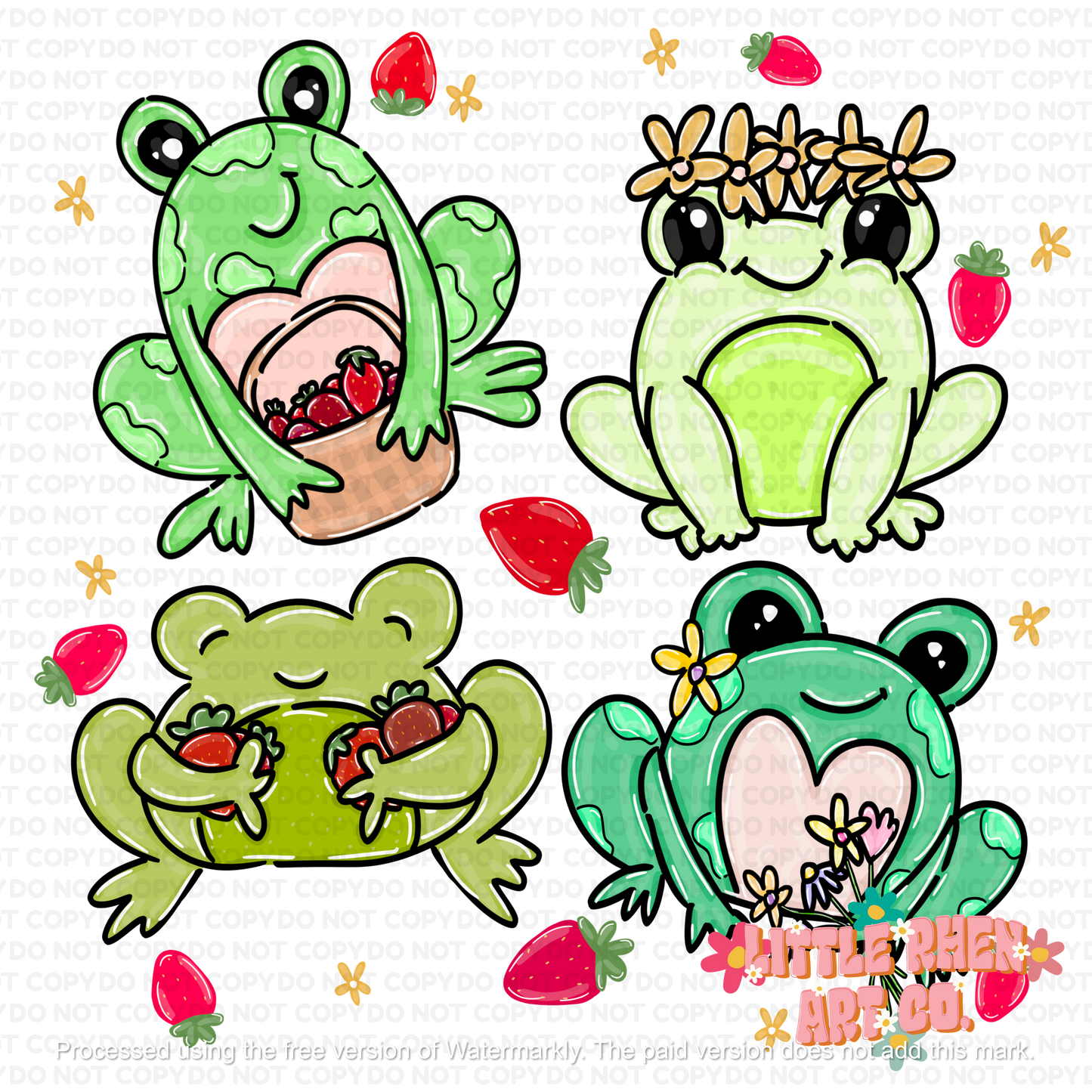 DaisyBerry Frogs