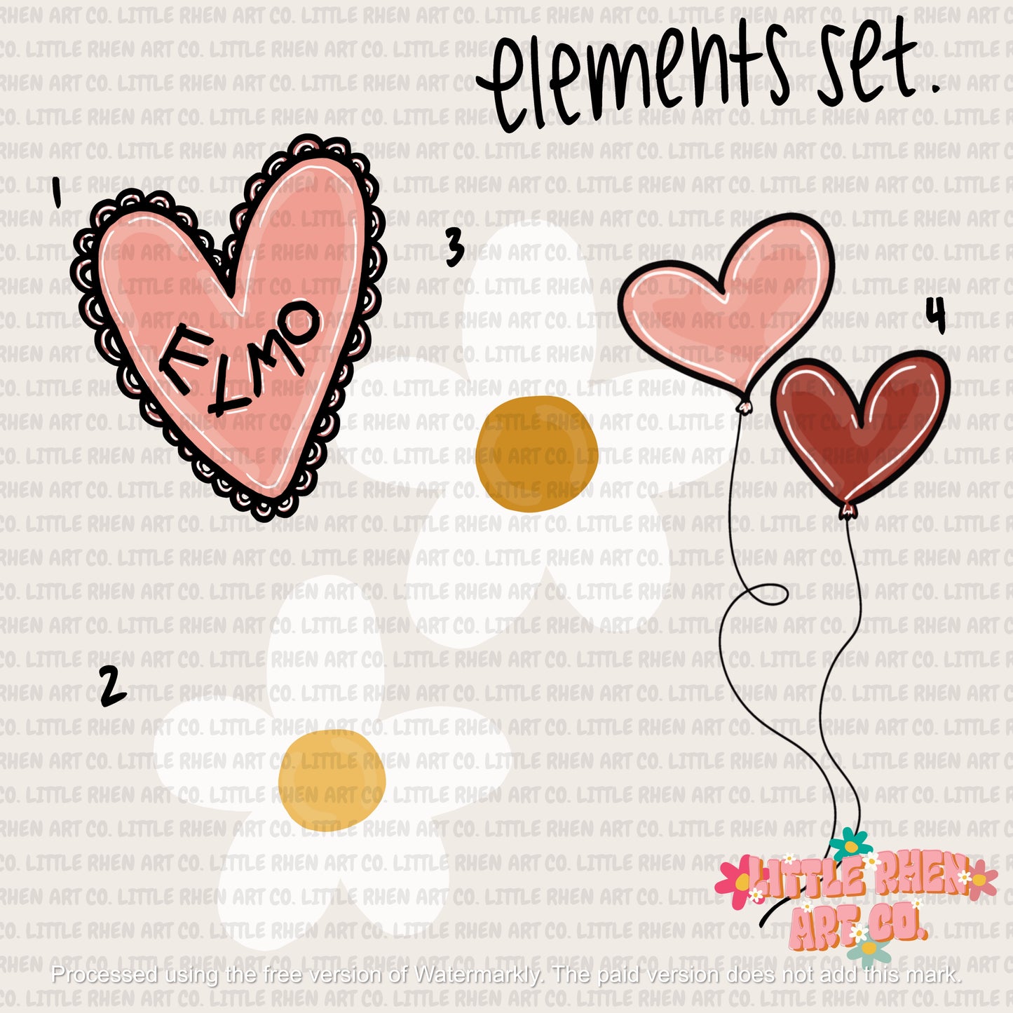 Where The Air Is Sweet x SEMI EXCLUSIVE CLIP ARTS *only 8 sets each