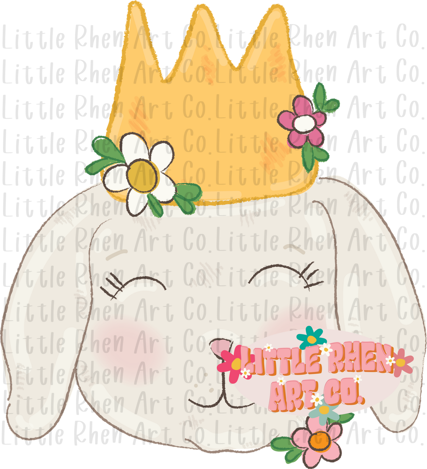 Floral Bunny