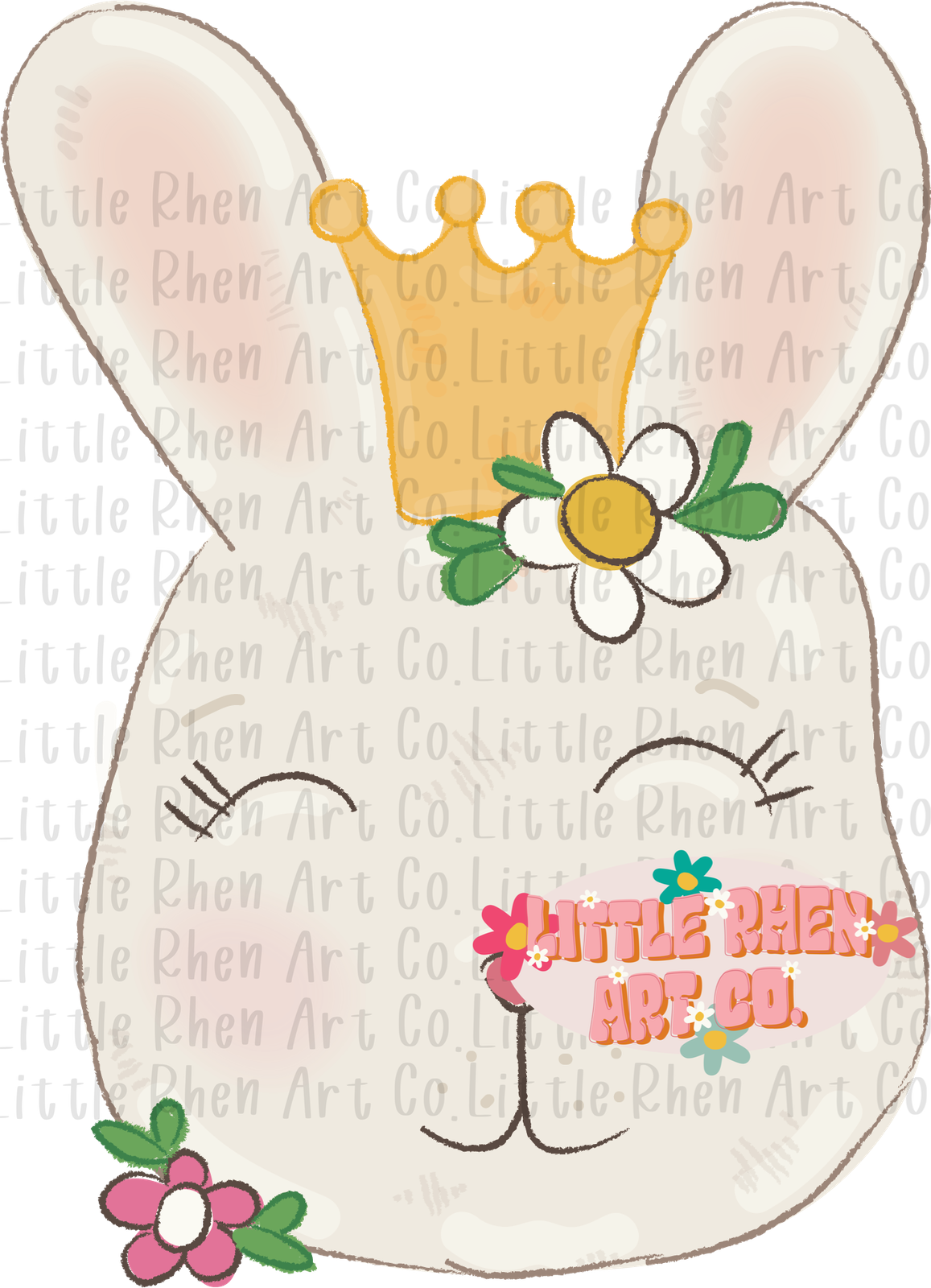 Floral Bunny