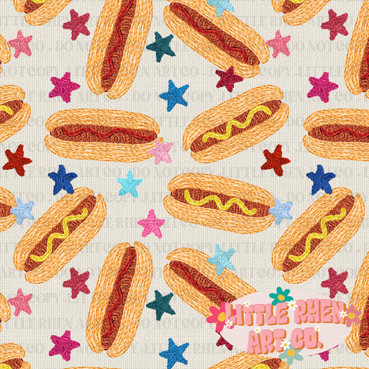 Hotdogs On The Fourth Of July