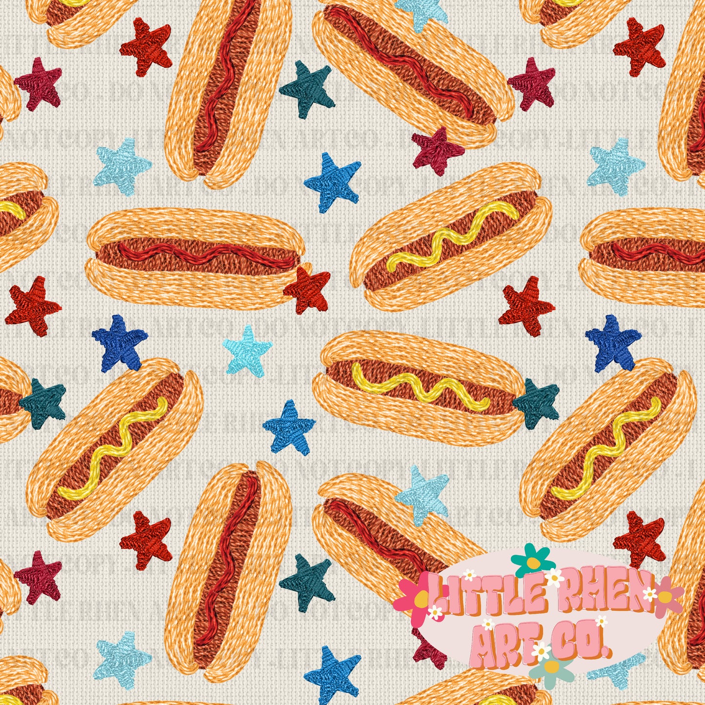 Hotdogs On The Fourth Of July
