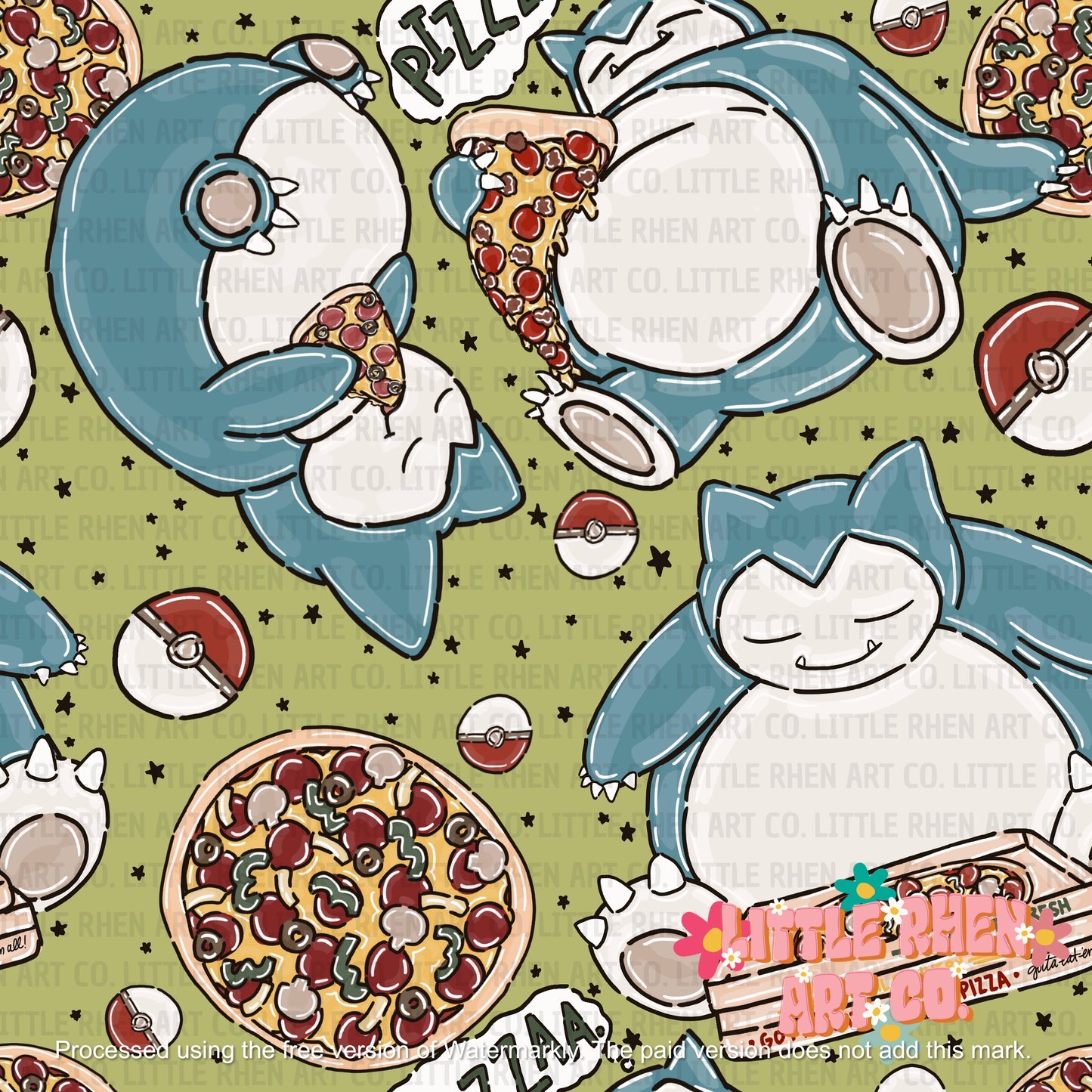 Poke Pizza