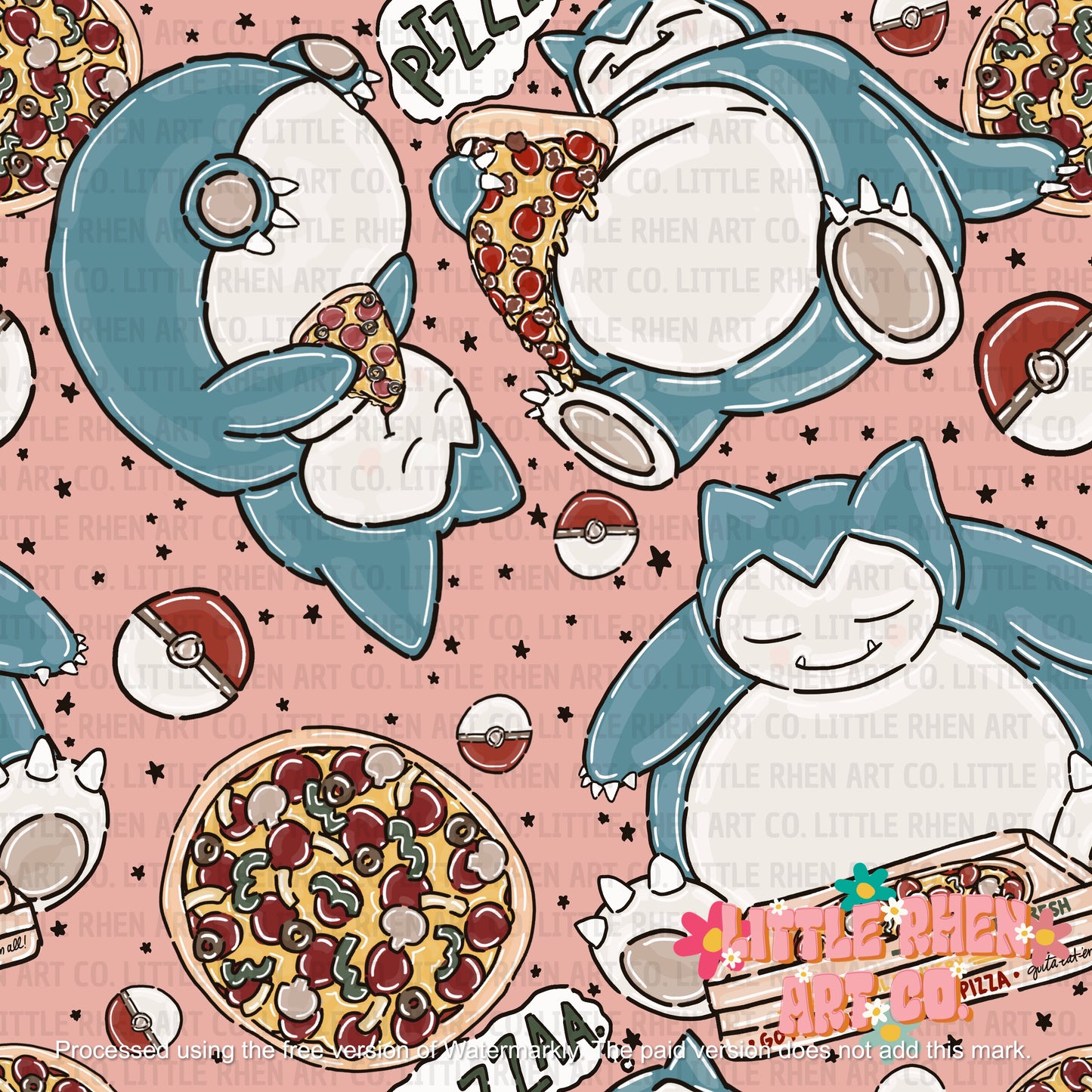 Poke Pizza