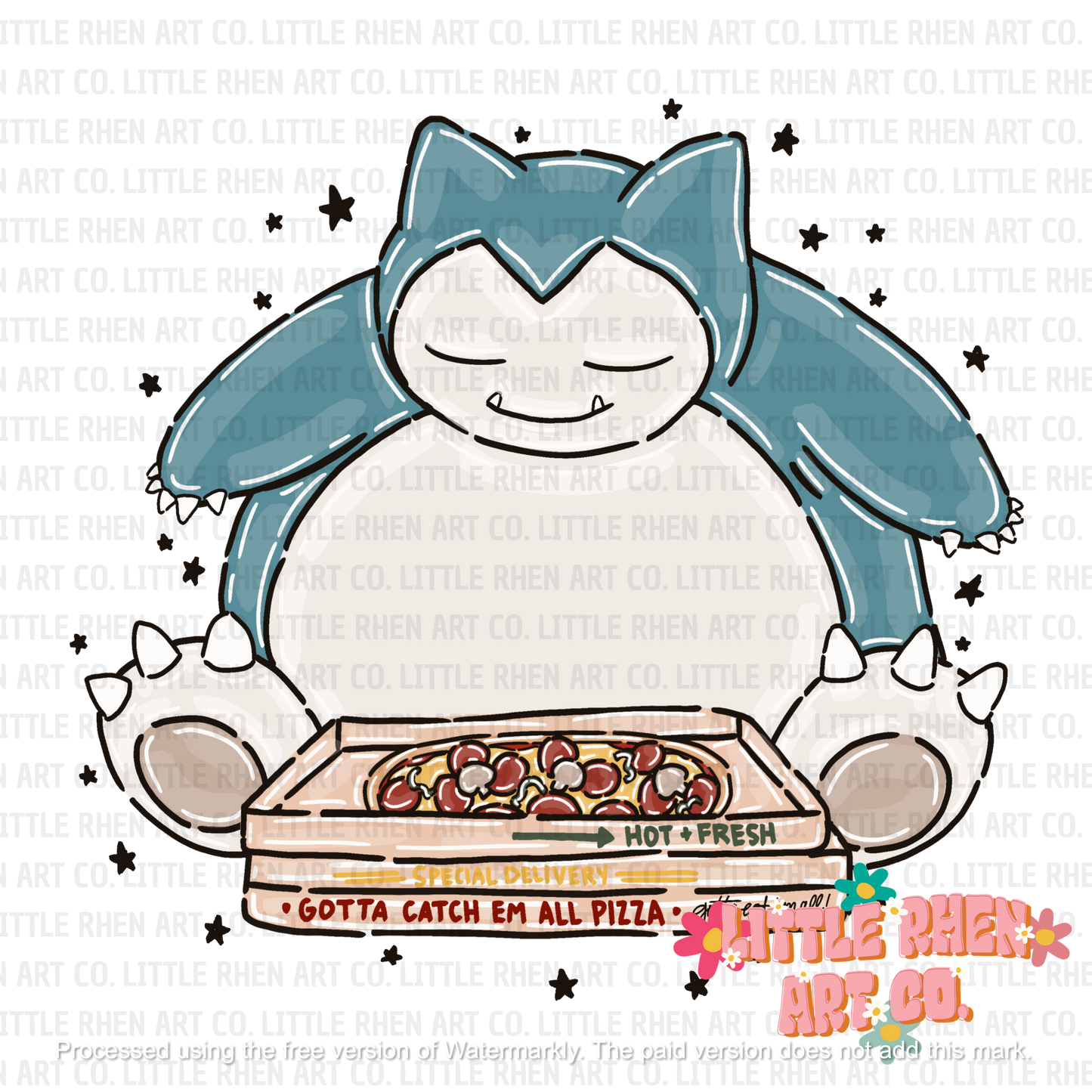 Poke Pizza