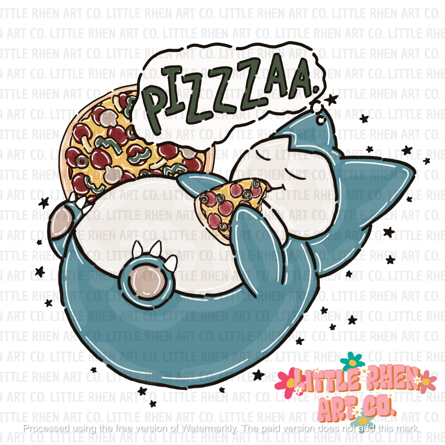 Poke Pizza