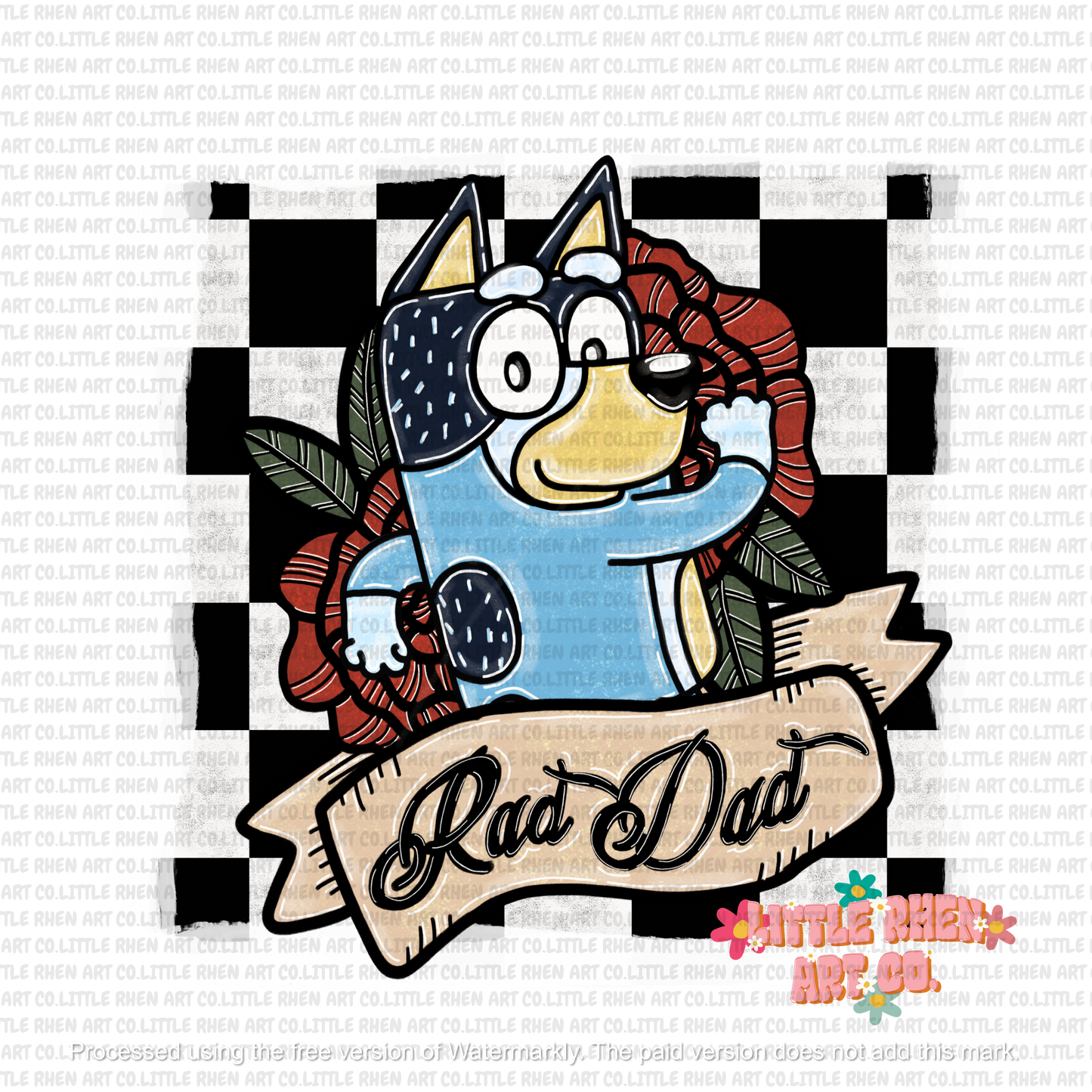 Blue Dog x Tattoo *SUPER LIMITED