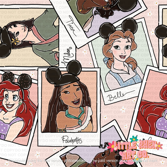 Princess Polaroids *LIMITED