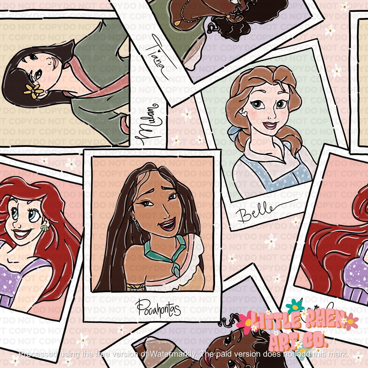 Princess Polaroids *LIMITED