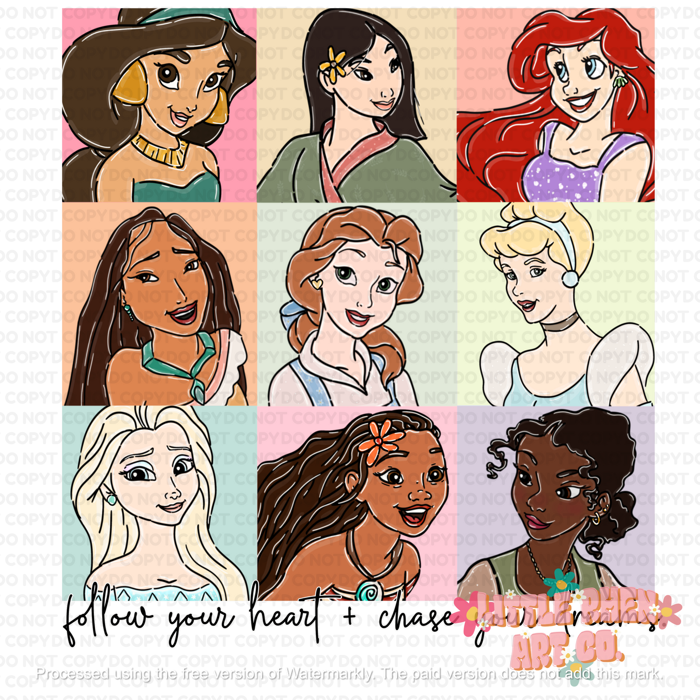 Princess Checks *LIMITED