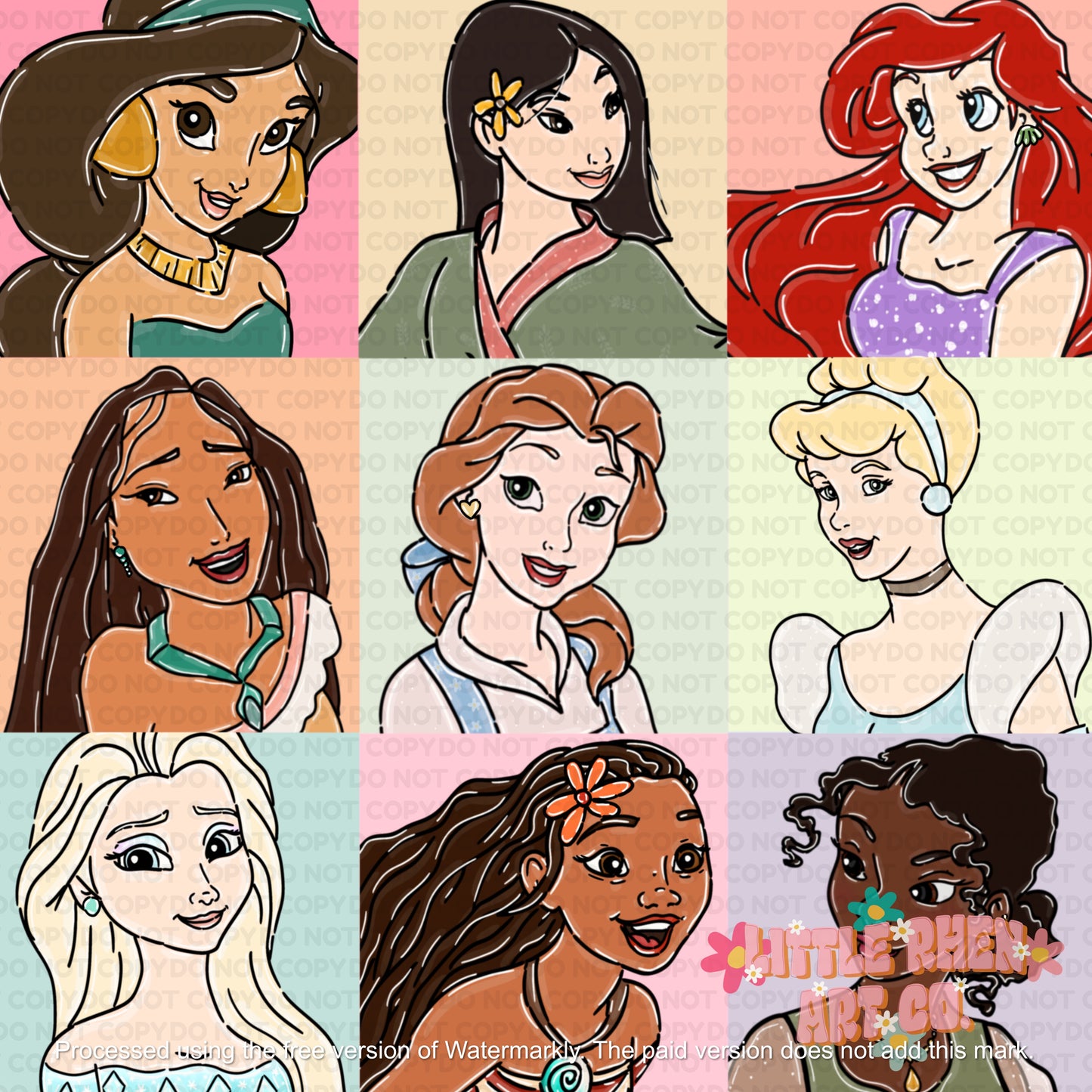 Princess Checks *LIMITED