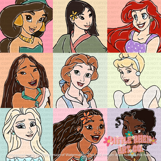 Princess Checks *LIMITED