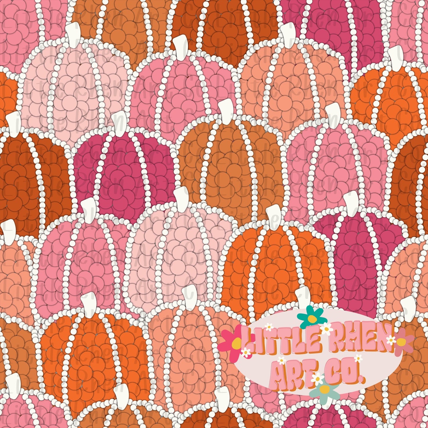 Mosaic Pumpkins
