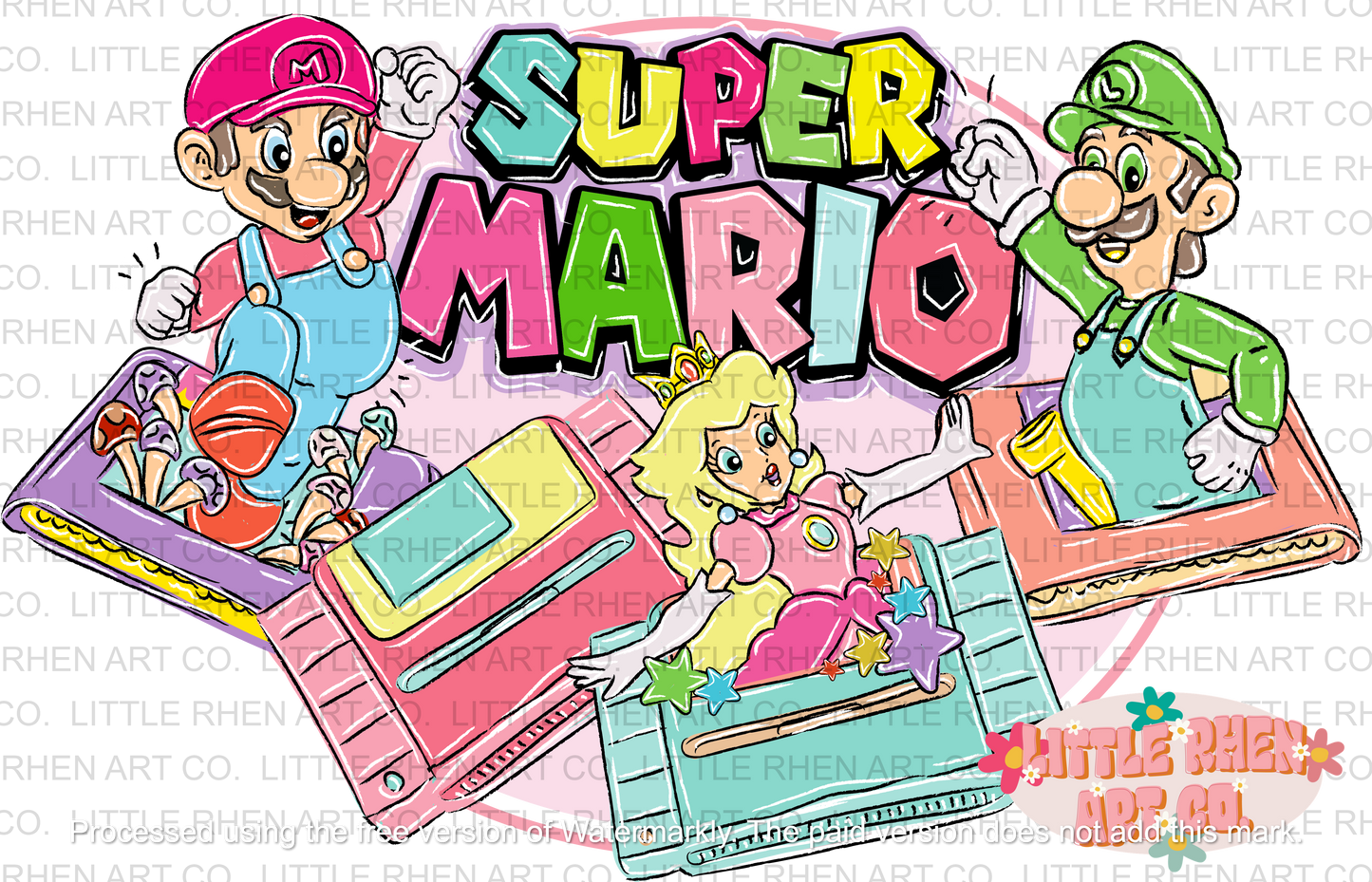 Jumping Plumber Bros.