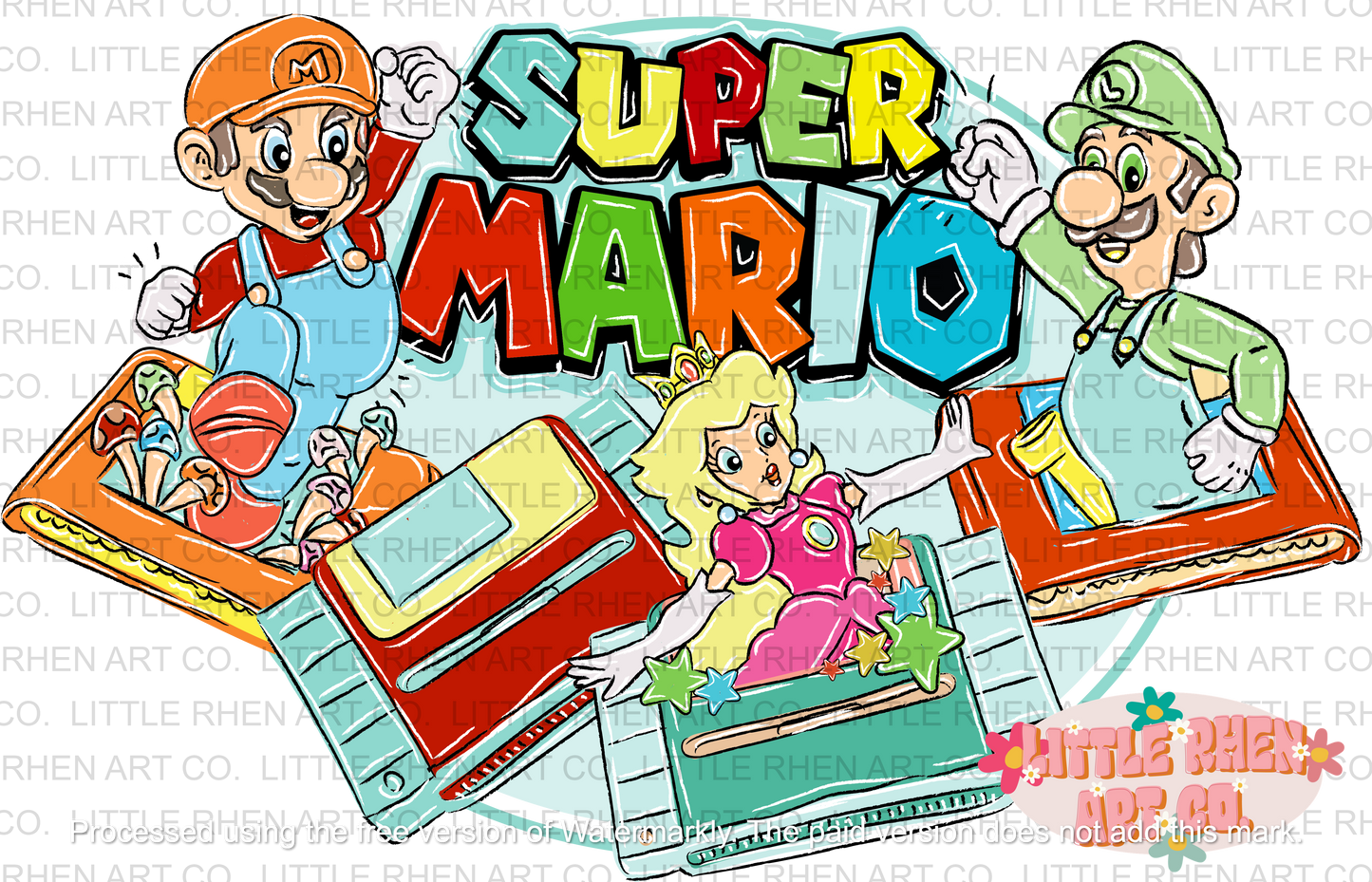 Jumping Plumber Bros.
