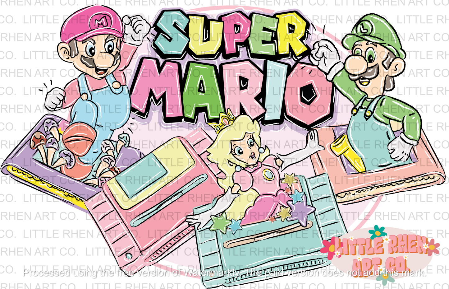 Jumping Plumber Bros.