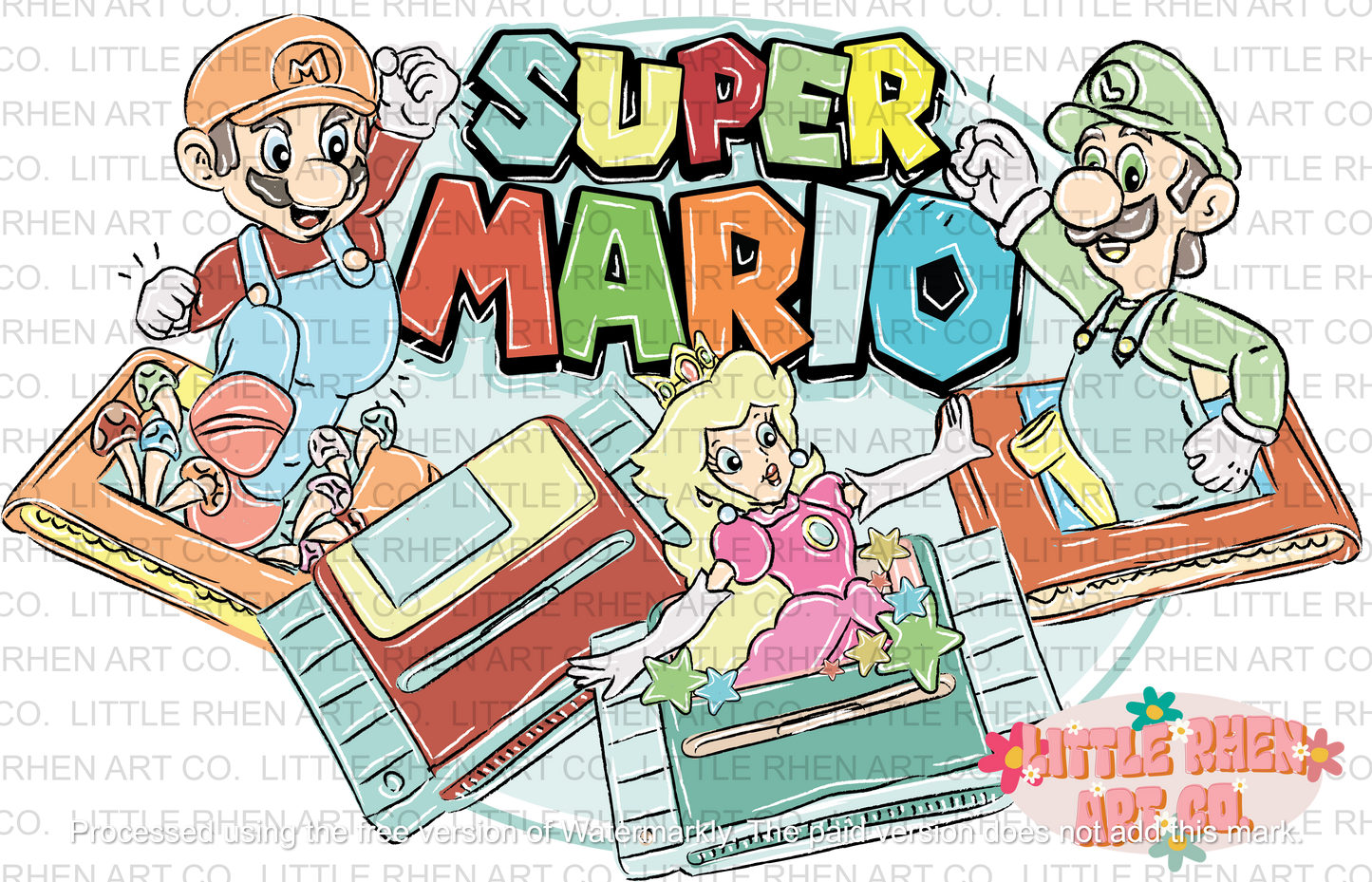 Jumping Plumber Bros.