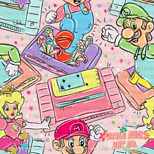 Jumping Plumber Bros.