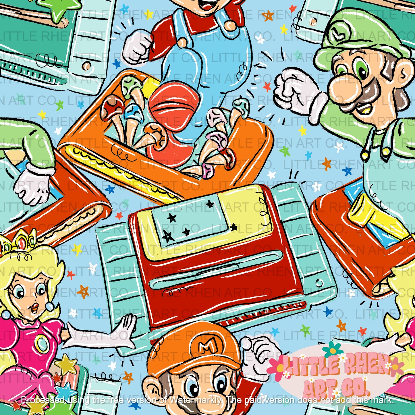 Jumping Plumber Bros.