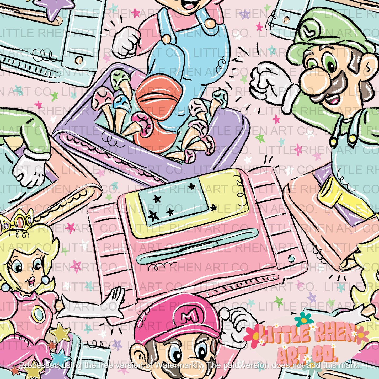 Jumping Plumber Bros.