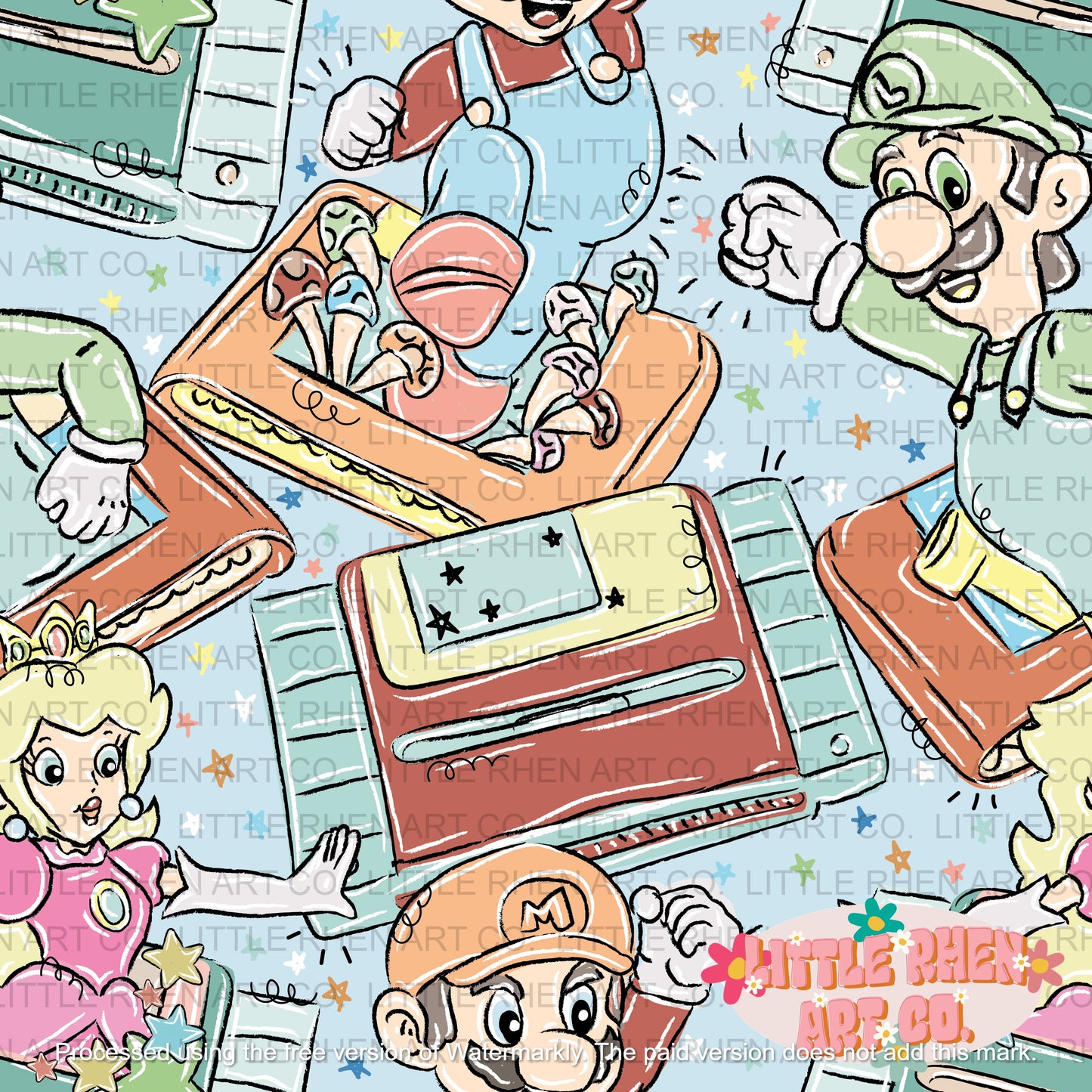 Jumping Plumber Bros.