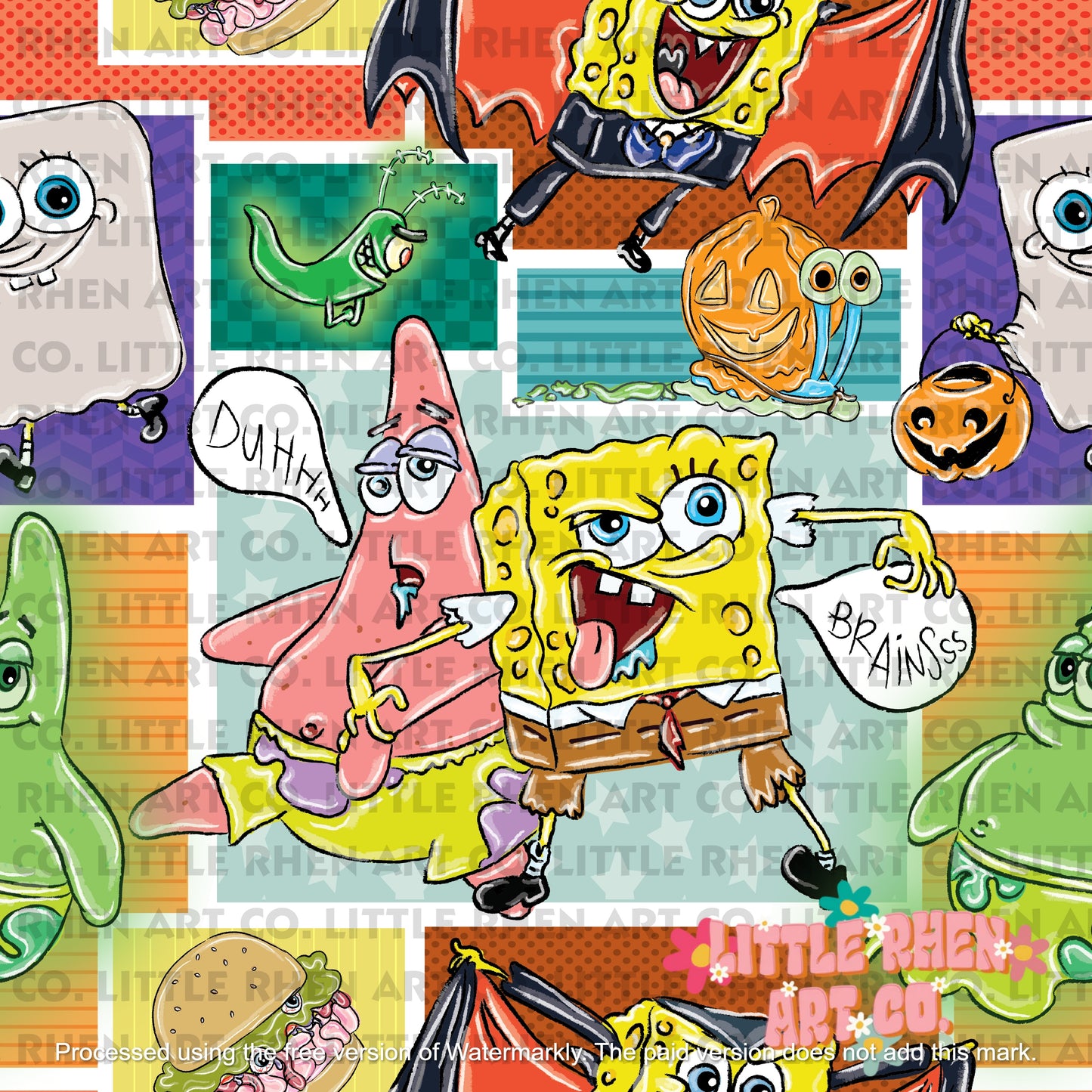 Porous & Yellow Scaredy Pants *LIMITED