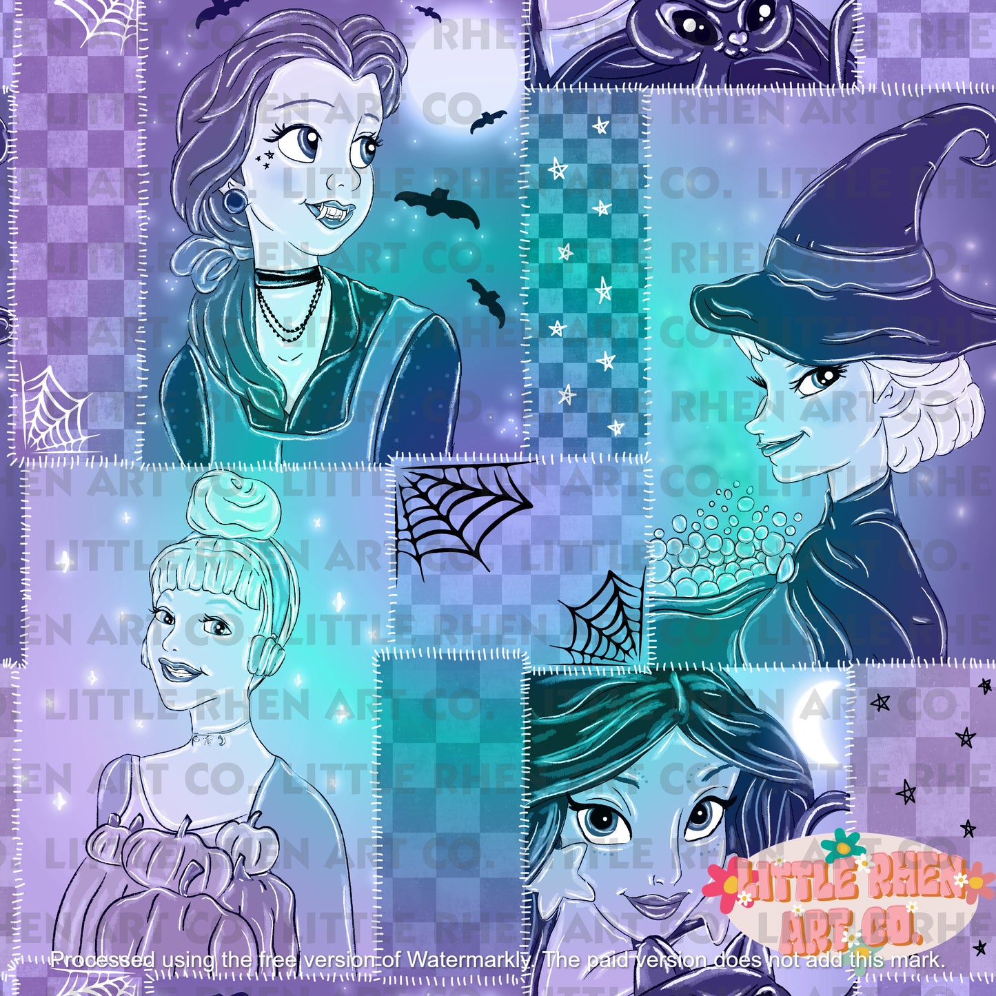 Spooky Patchwork Princess