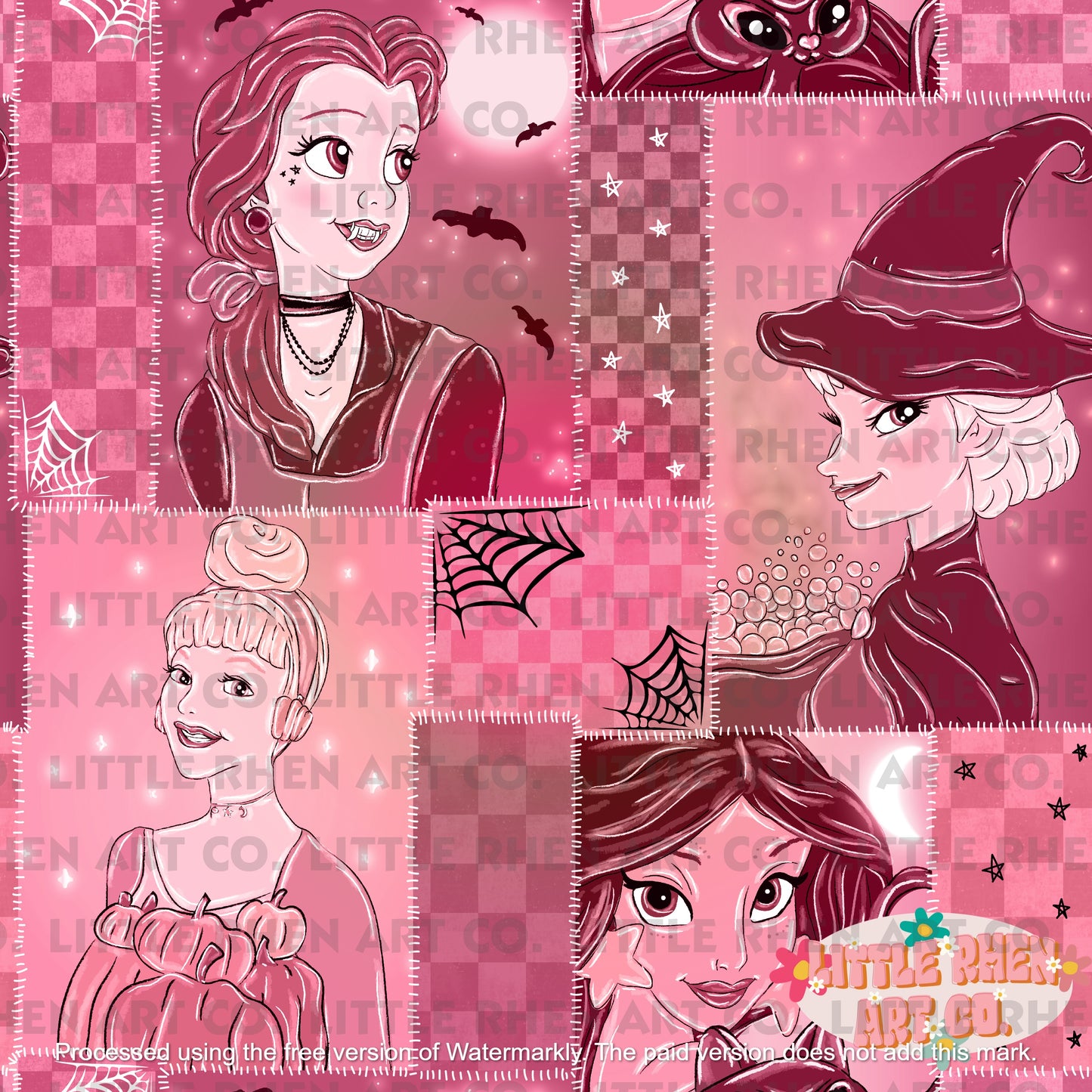 Spooky Patchwork Princess