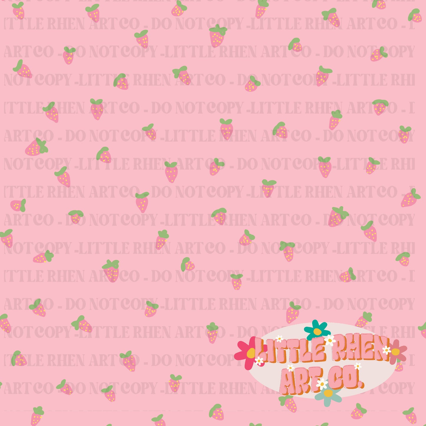Pink Berry Small Cake