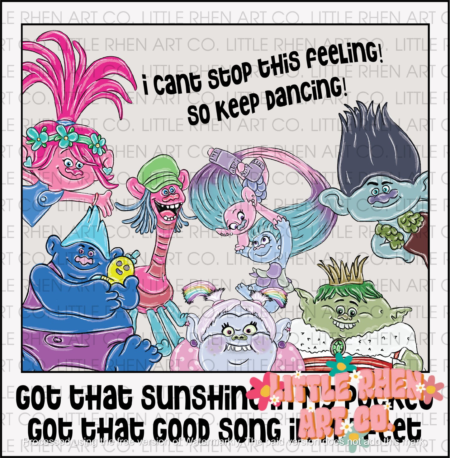 Troll Village Besties