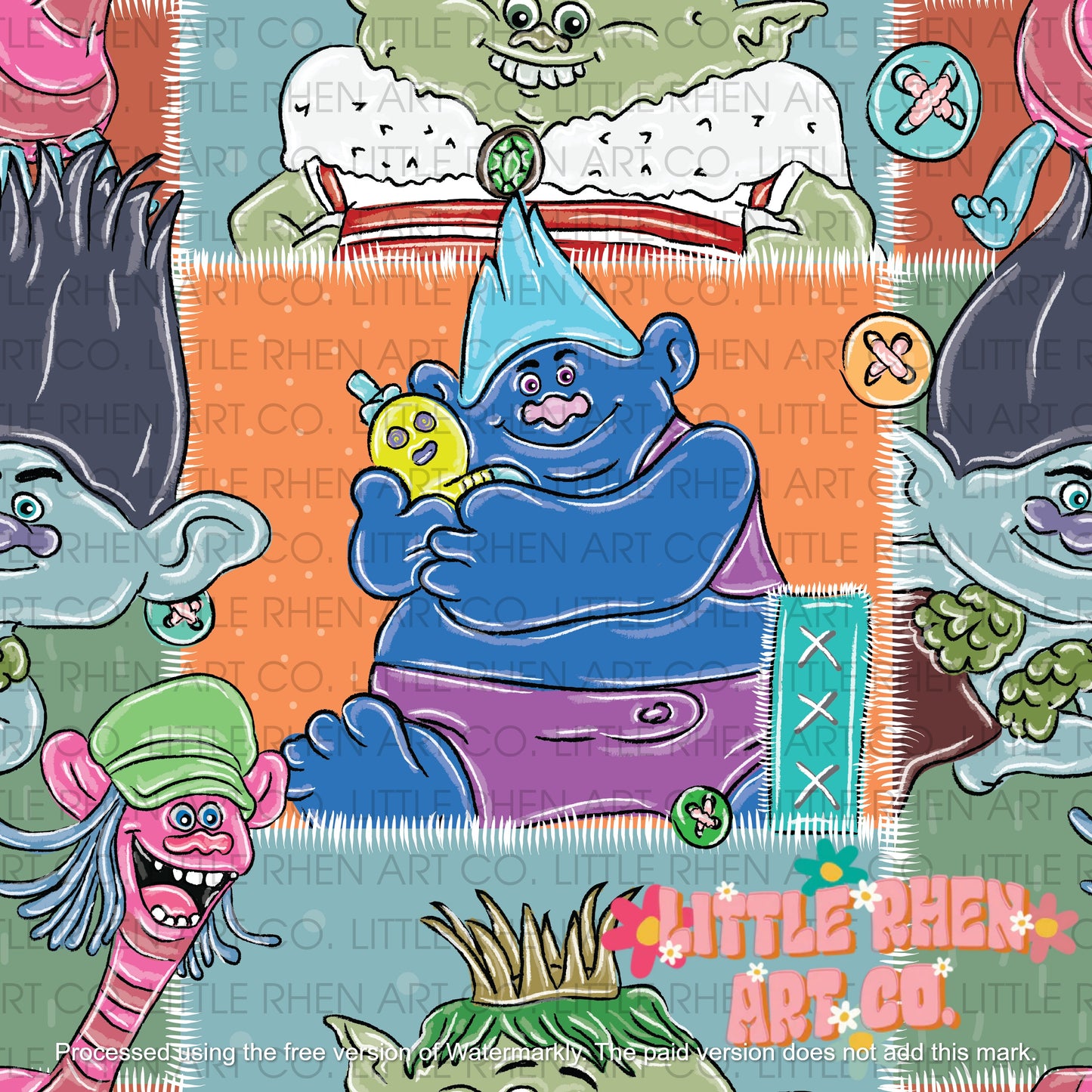Troll Village Besties