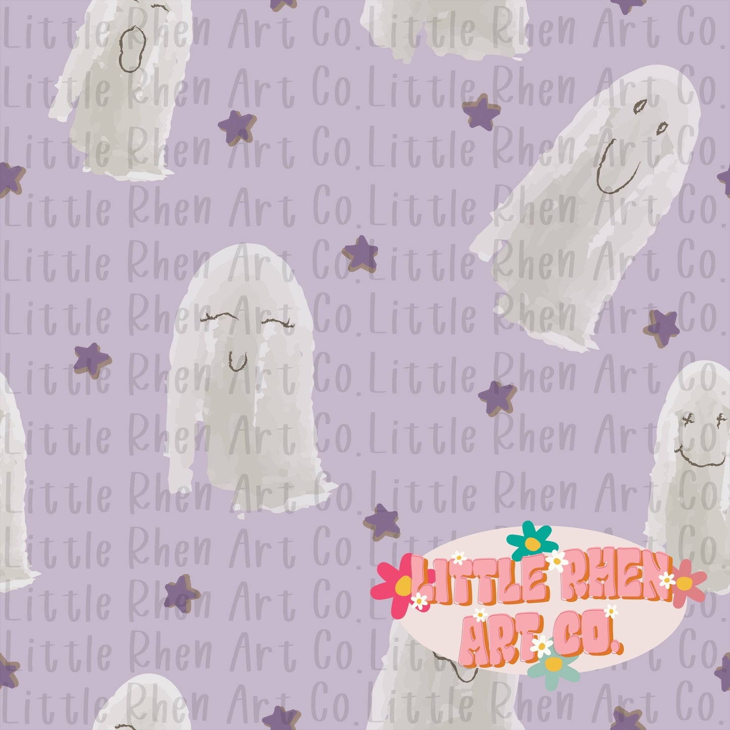 Watercolor Ghosts