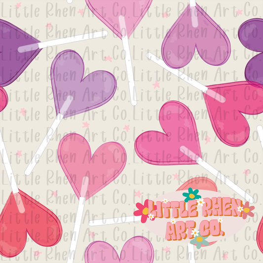 Heart Lollies