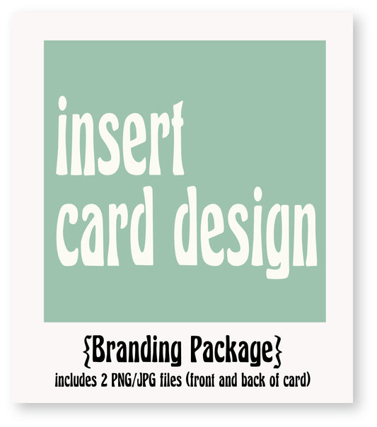 Package Insert Cards Graphics